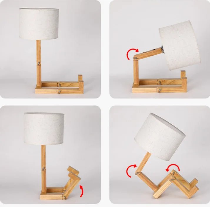 Stilfuld skandinavisk bordlampe - Elegant belysning til dit hjem