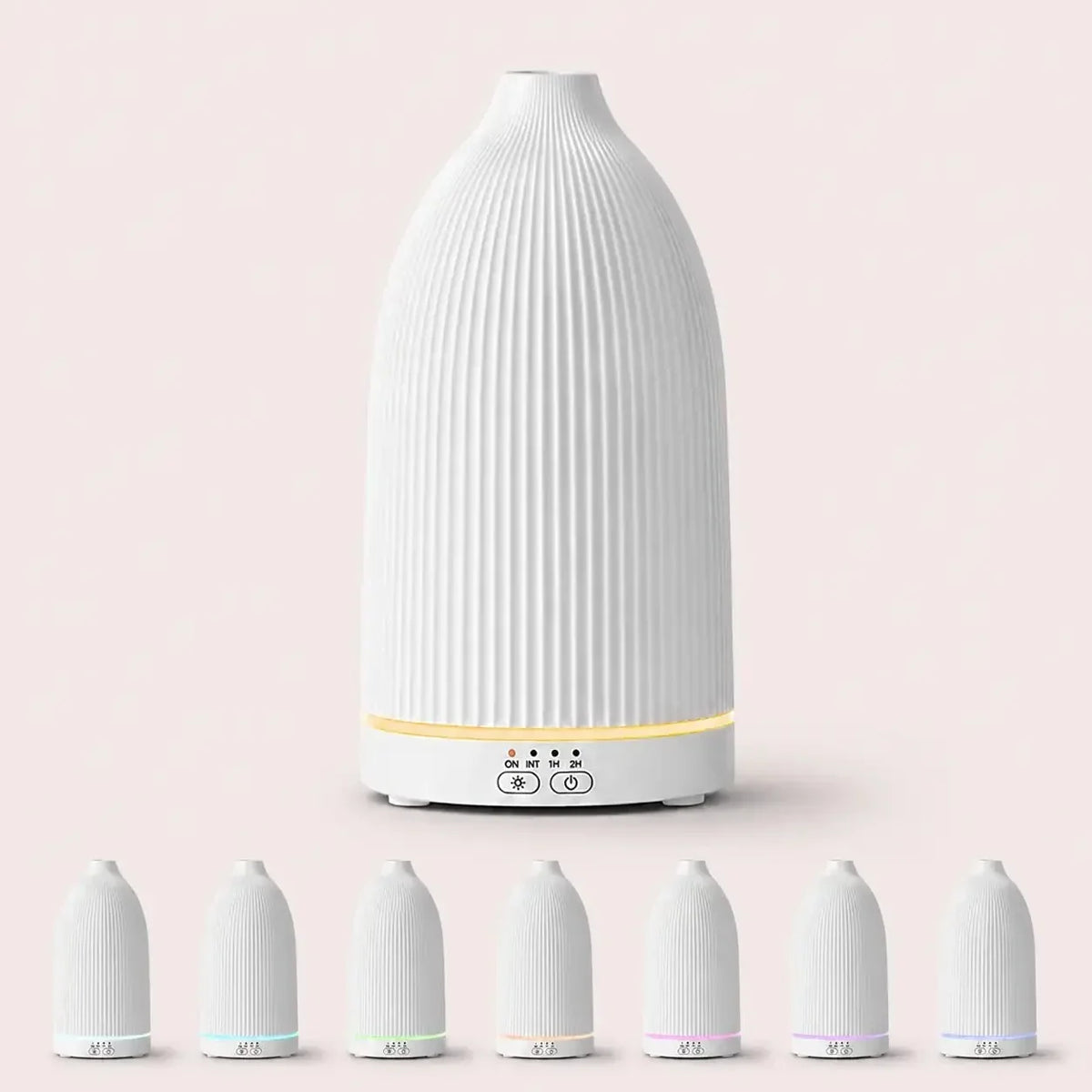 Ultraljudsdiffusor med 100 ml vattentank och stämningsljus