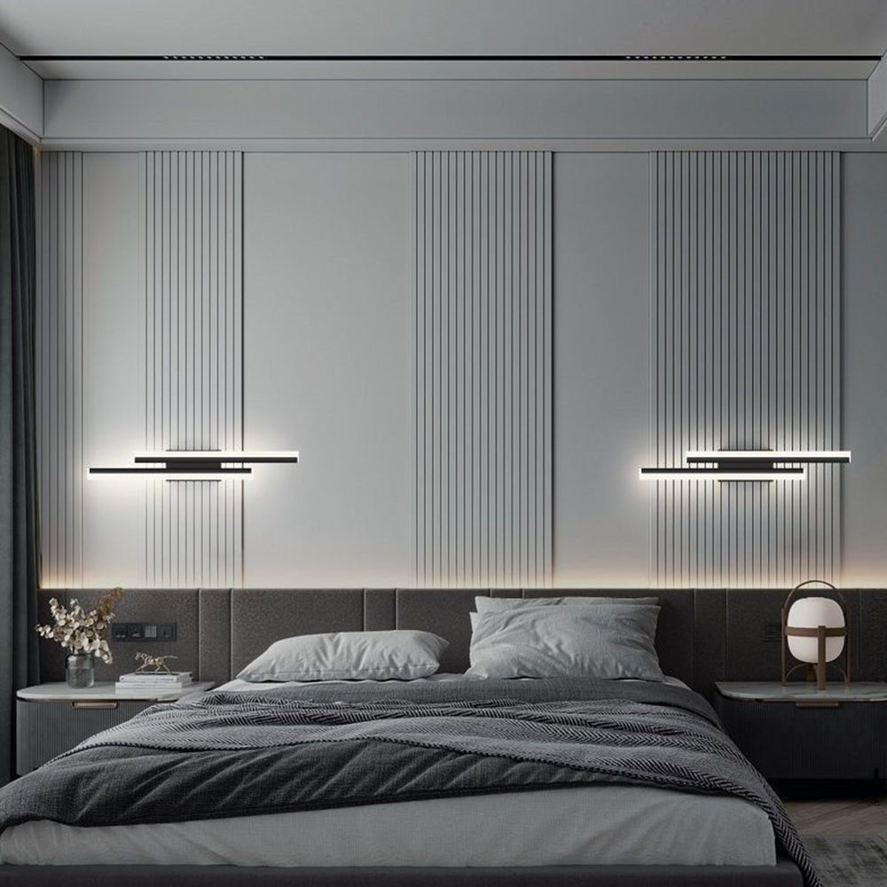 Elegant Acryl Væglampe med LED - Stilfuld Belysning til Hjemmet