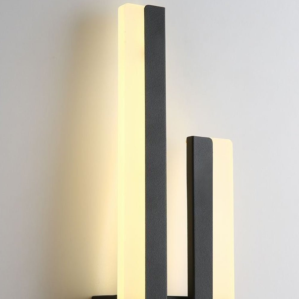 Elegant Acryl Væglampe med LED - Stilfuld Belysning til Hjemmet