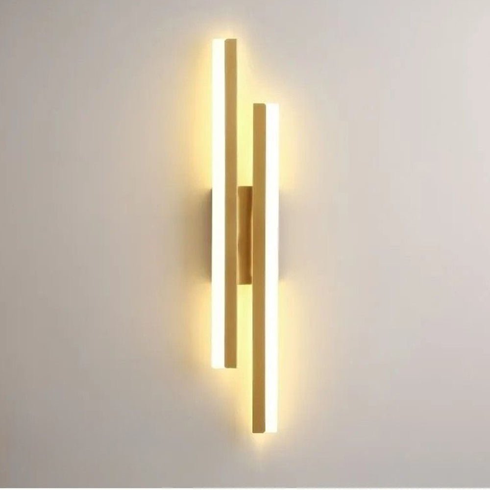 Elegant Acryl Væglampe med LED - Stilfuld Belysning til Hjemmet