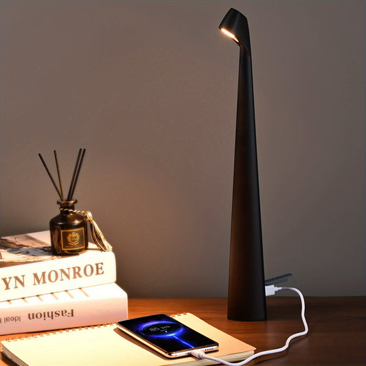 Uppladdningsbar LED-bordslampa med justerbar belysning