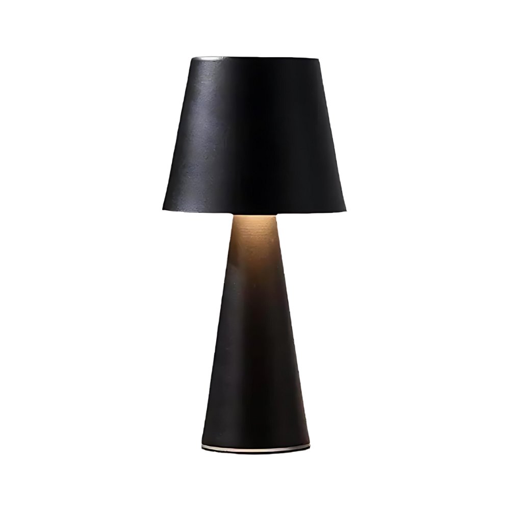 Elegant, trådløs bordlampe med justerbart LED-lys