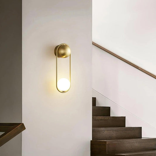 Elegant LED-vägglampa i metall - Skapa en lyxig atmosfär