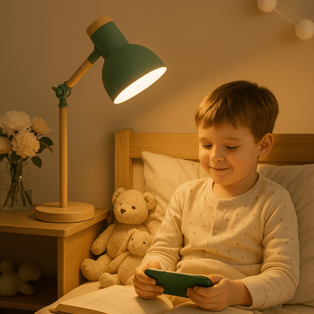 Justerbar Skandinavisk Natlampe med Stilrent Design