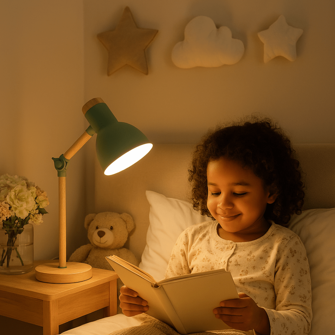 Justerbar Skandinavisk Natlampe med Stilrent Design