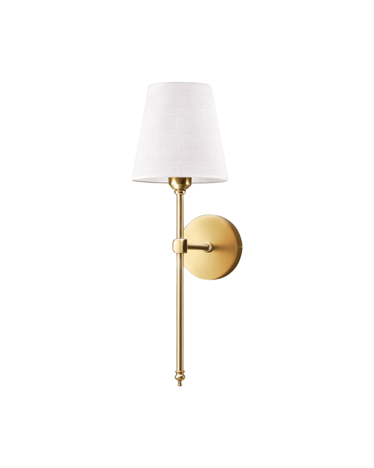 Elegant vägglampa med justerbar ljusstyrka och tidlös design