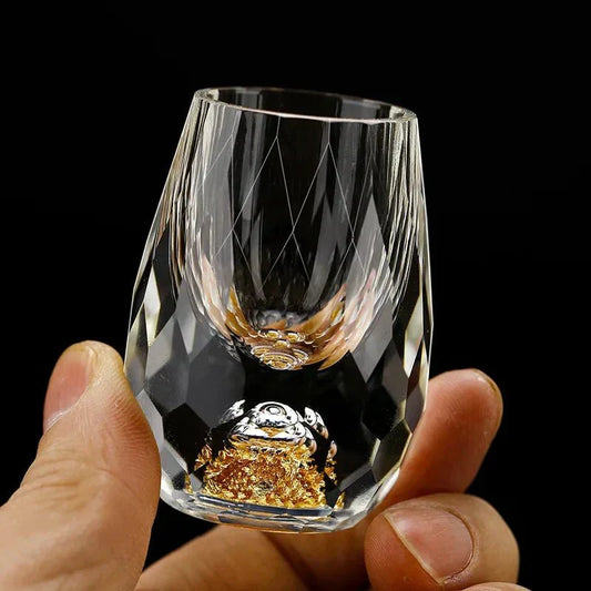 Eleganta kristallshotsglas - Set med lyxiga glas för fester