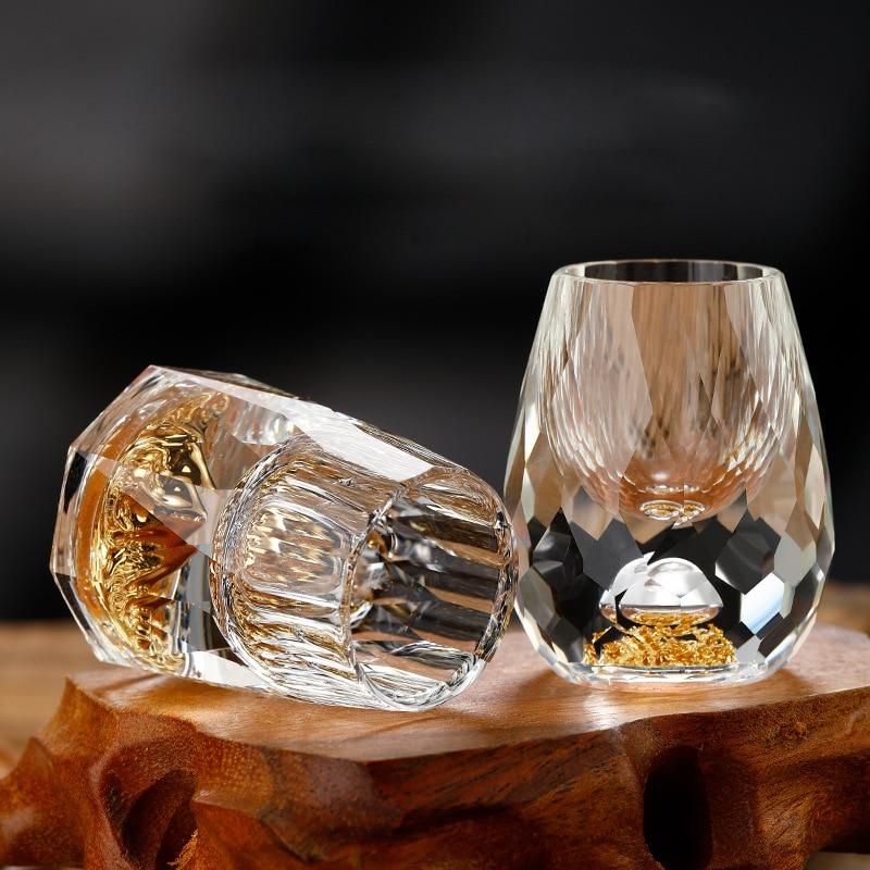 Elegant Krystalshotglas - Sæt af luksusglas til fester