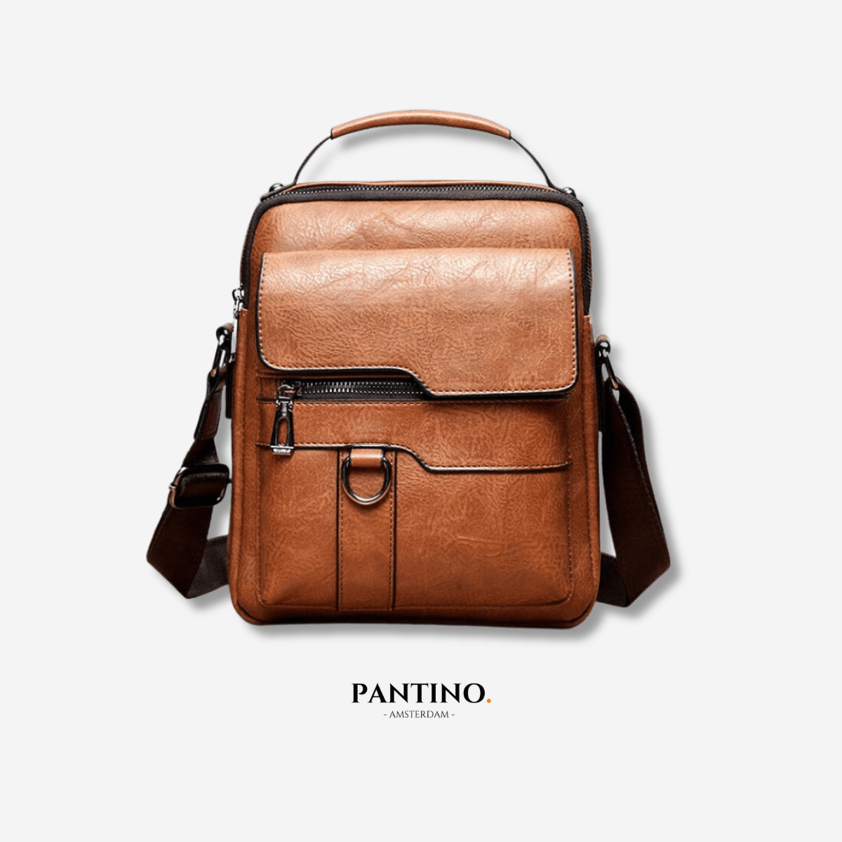 Elegant Crossbody Väska i Kvalitetsläder – Perfekt till Vardags