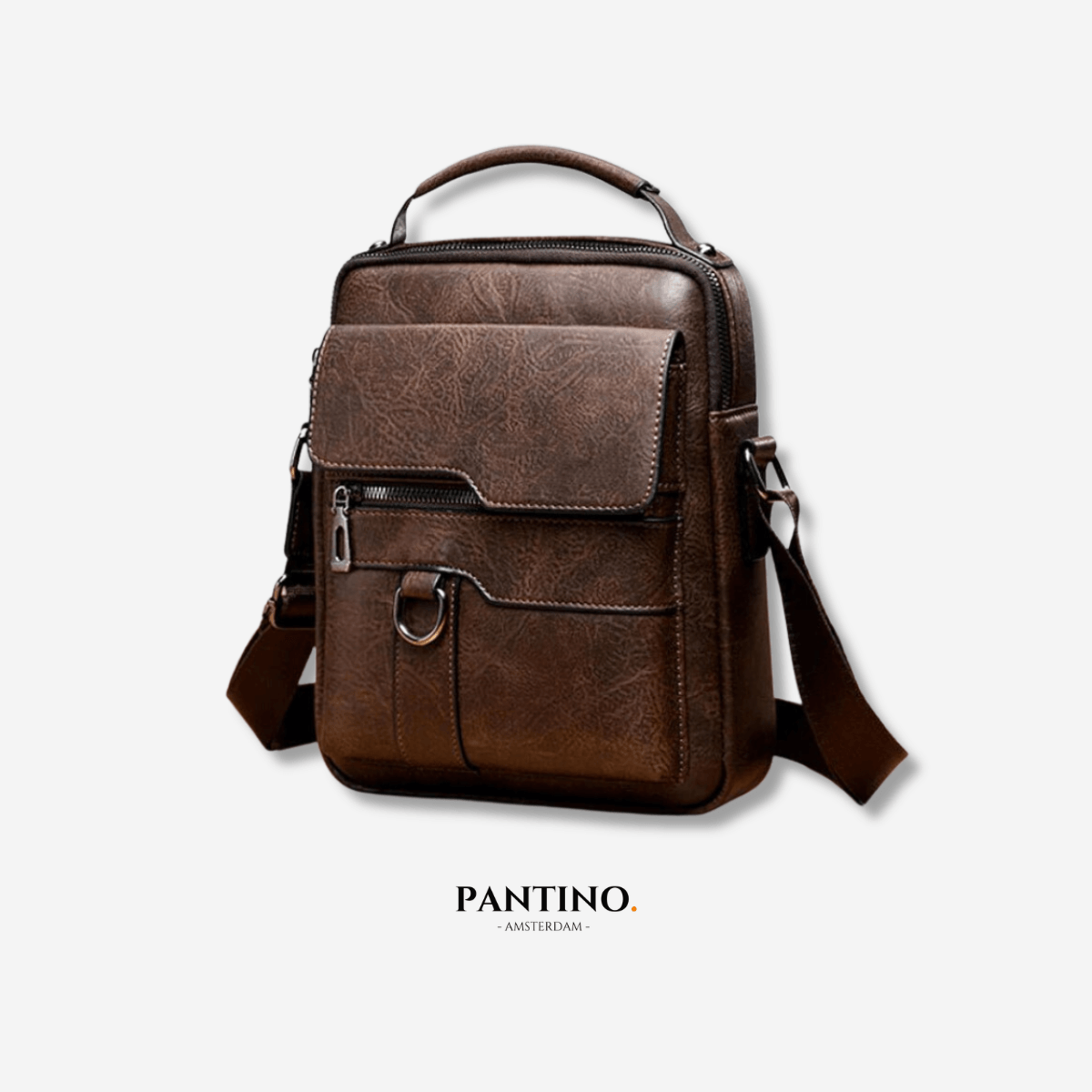 Elegant Crossbody Väska i Kvalitetsläder – Perfekt till Vardags