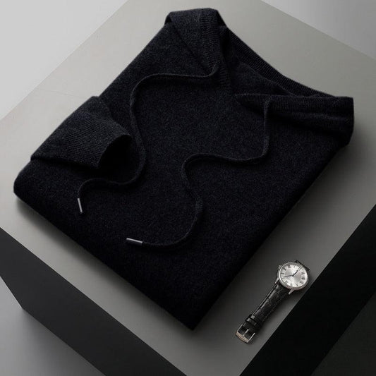 Blød Merinould Hoodie til Mænd - Komfort og Stil