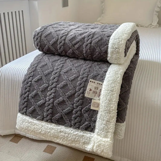 Luksus Sherpa Plaid til Alle Sæsoner