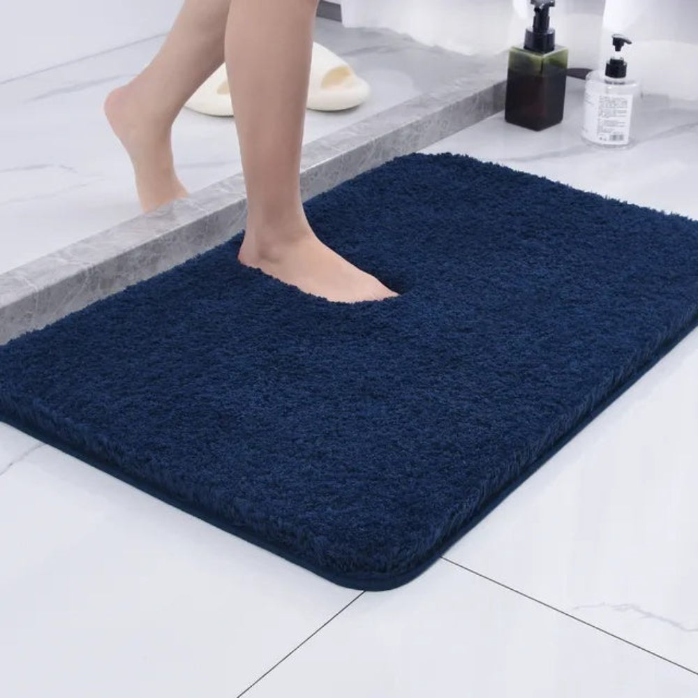 Blød og Sikker Badeværelsesmåtte i Mikrofiber