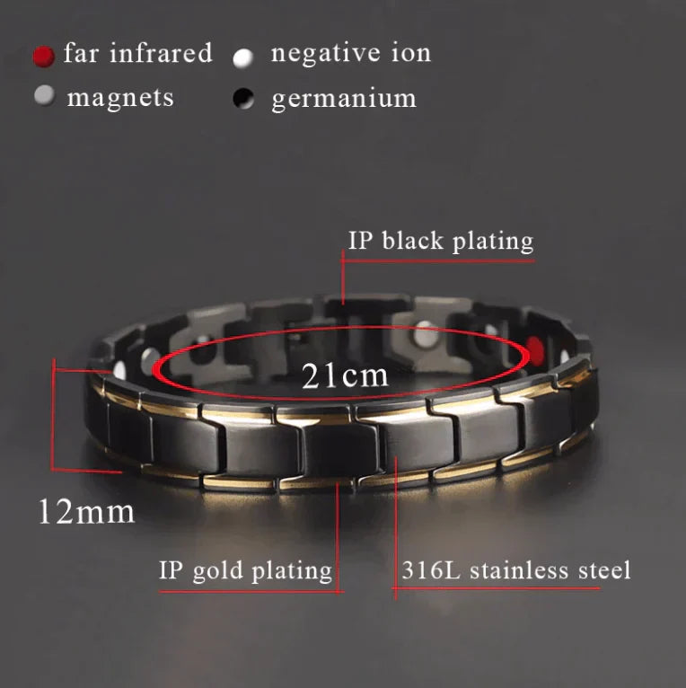 Elegant Magnetarmbånd til Sundhed og Velvære