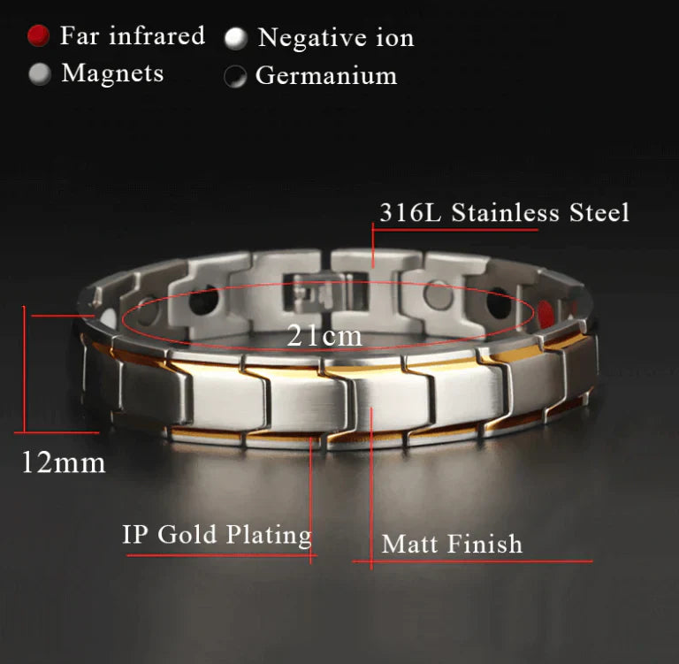 Helande magnetarmband för bättre välbefinnande