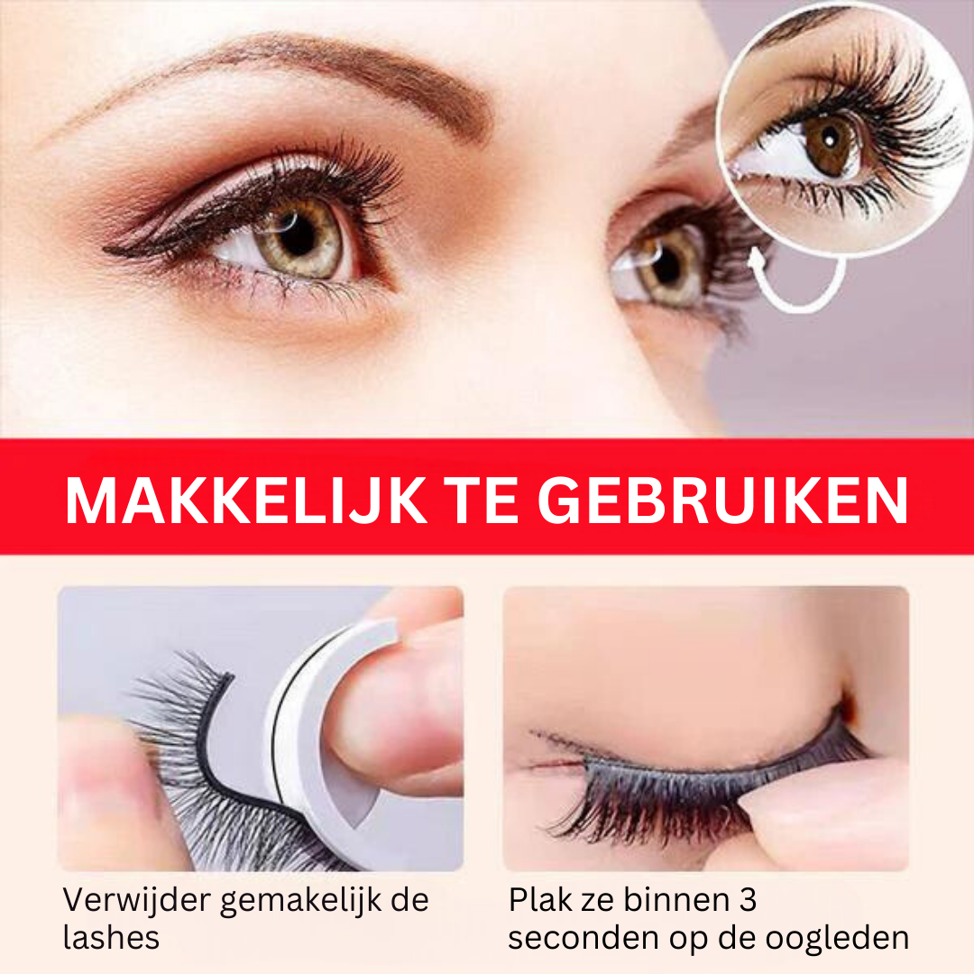 Selvklæbende Vipper til Sommeren 2026 - Luksus Look