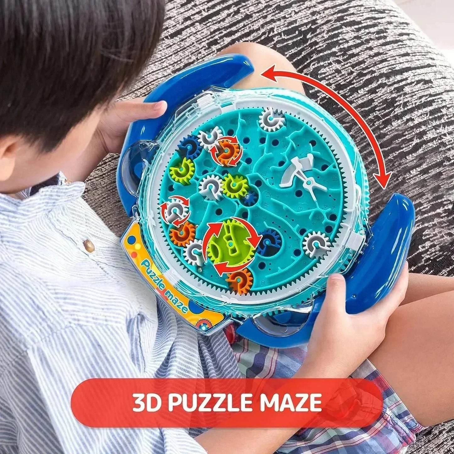 3D Labyrint Kuglehjul – Træn Fokus & Problemløsning