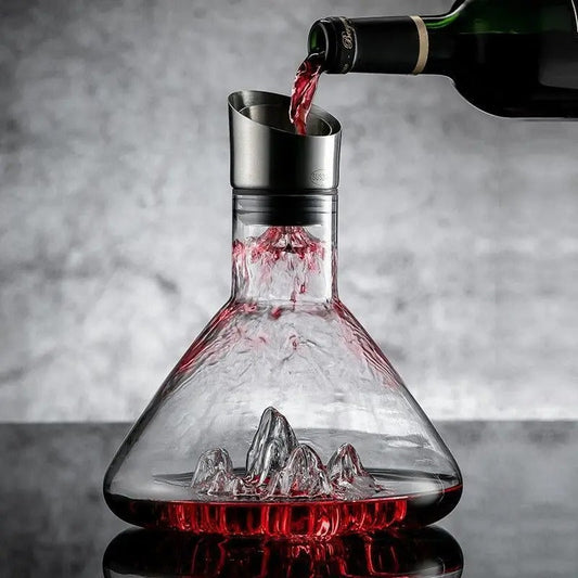 Krystalkaraffel til Vin – Hurtig Iltning for Forbedret Smag