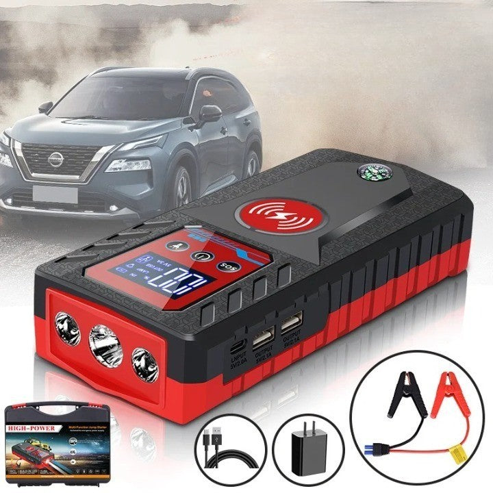 Bärbar bilbatteri-startbooster powerbank