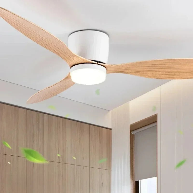 Energieffektiv LED Loftventilator med Fjernbetjening