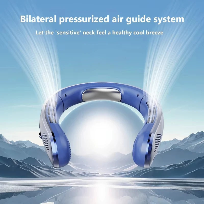Bærbar Halsventilator med 8000mAh Batteri