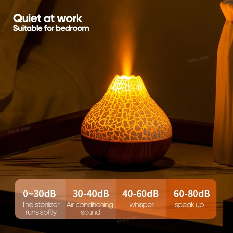 Stilfuld 300ML Luftfugter med 7-Farvet LED - USB Drev