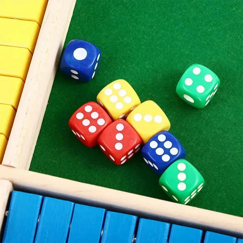 Shut the Box – Familjespel med 4 Spelare Kul och Lärande