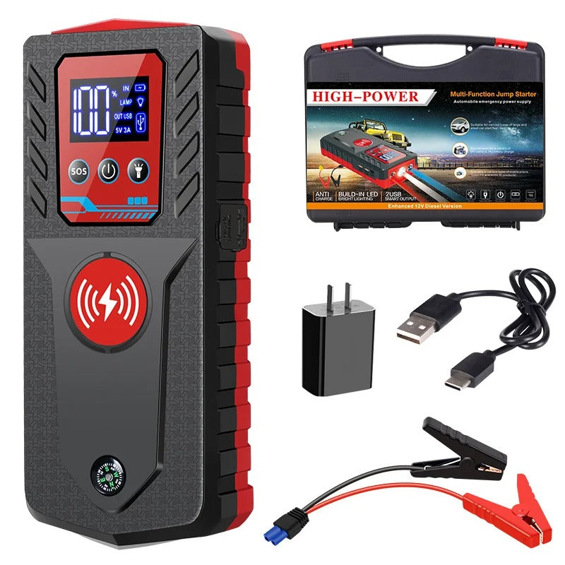Bärbar bilbatteri-startbooster powerbank