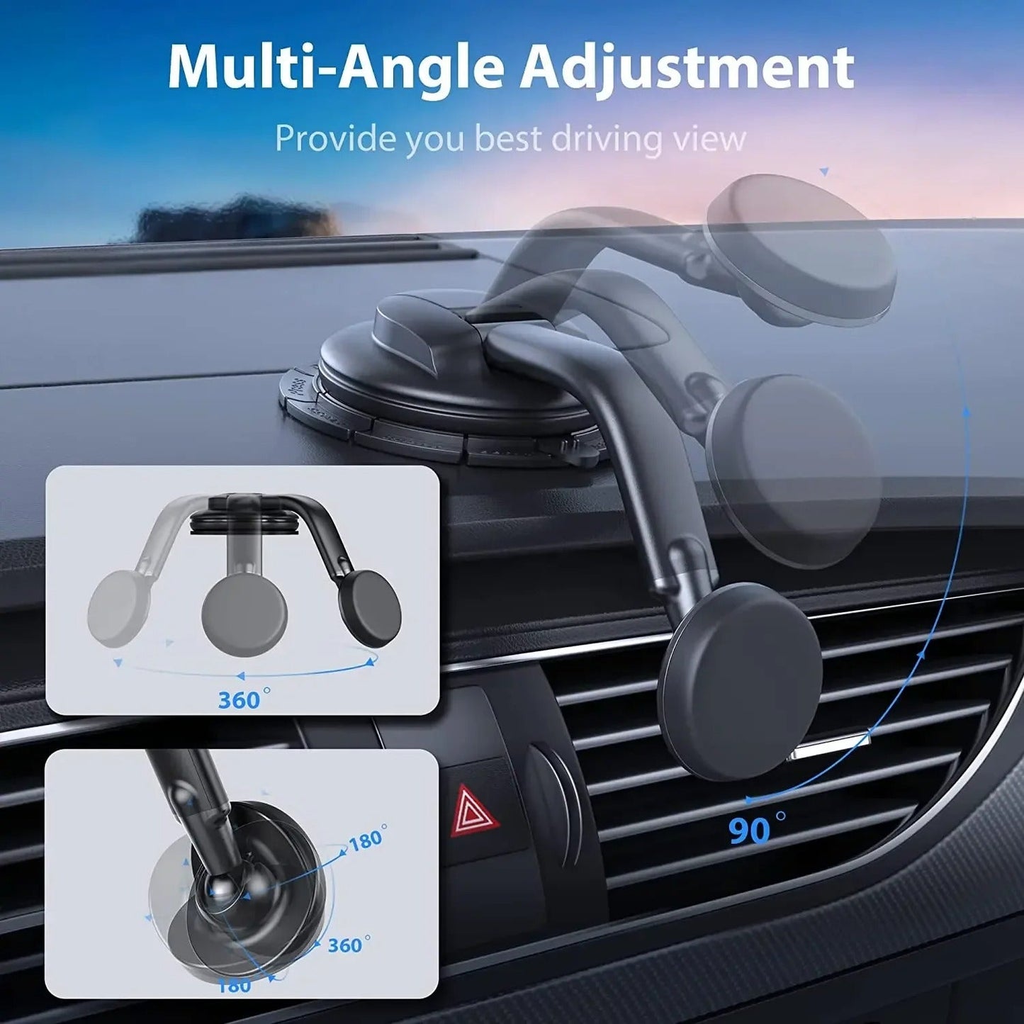 Premium Air Vent Magnetisk Universal Telefonholder