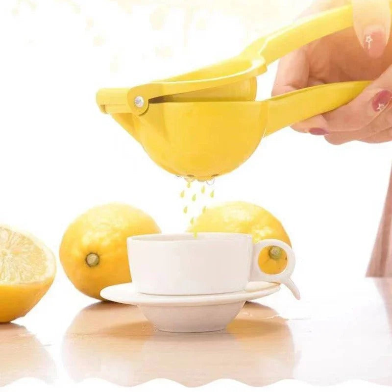 Manuell Citruspress i Aluminium – Färsk Juice på Några Sekunder
