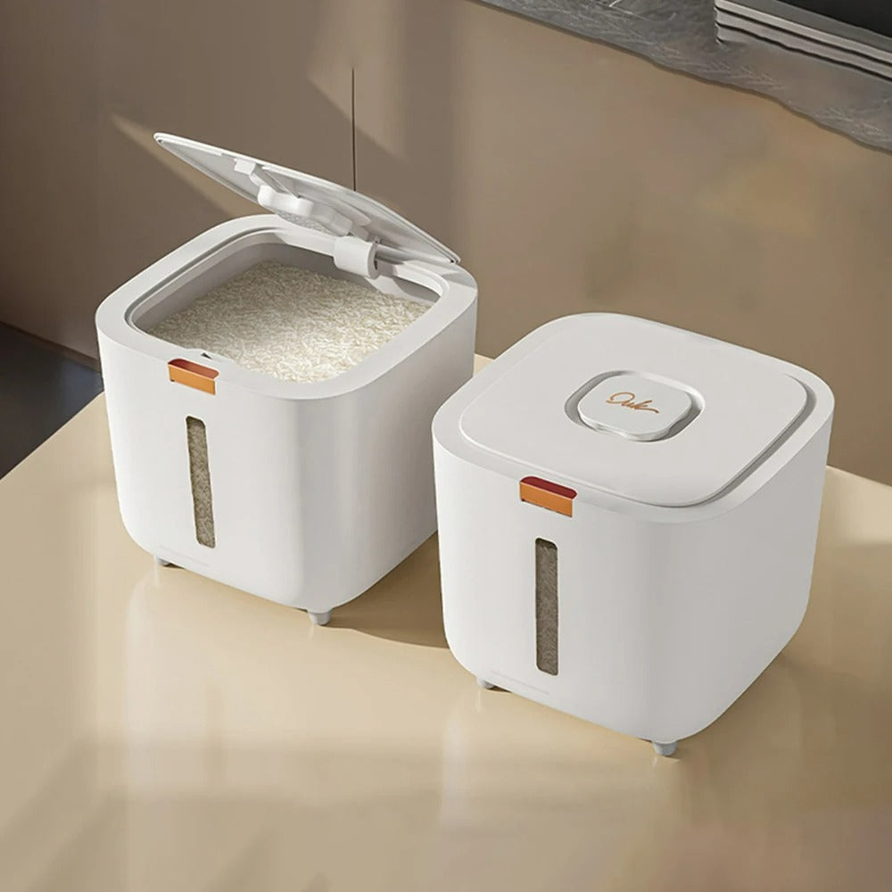 Säker cereal dispenser med lock (5–10 kg) - Spannmålslåda