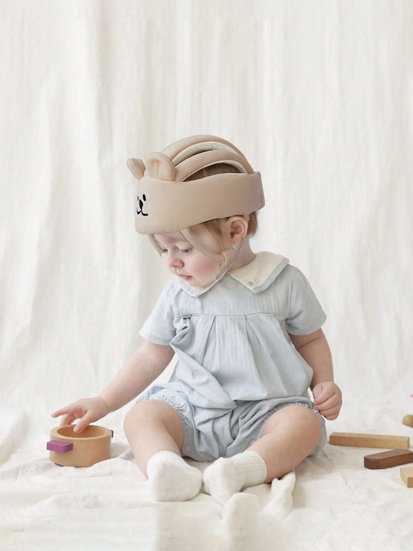 Sikkerhedshjelm til Børn – TeddyCap