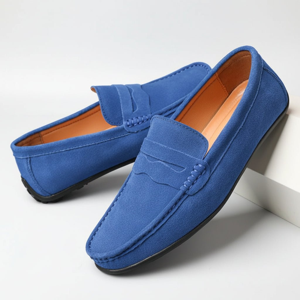 Bekväma Slip On Herrskor - Klassisk Stil för Vardagsbruk
