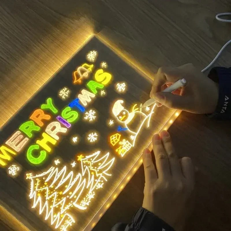 LED Tegn Tavle med Lys