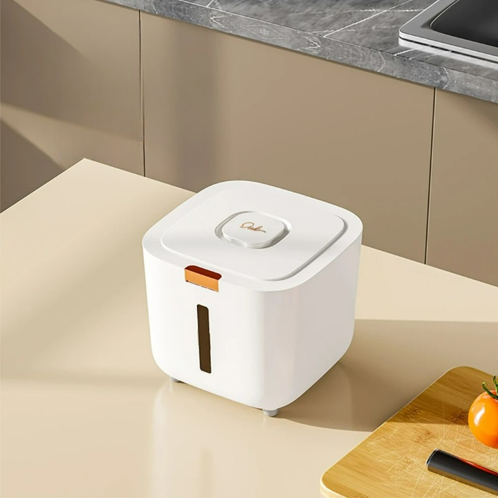 Säker cereal dispenser med lock (5–10 kg) - Spannmålslåda
