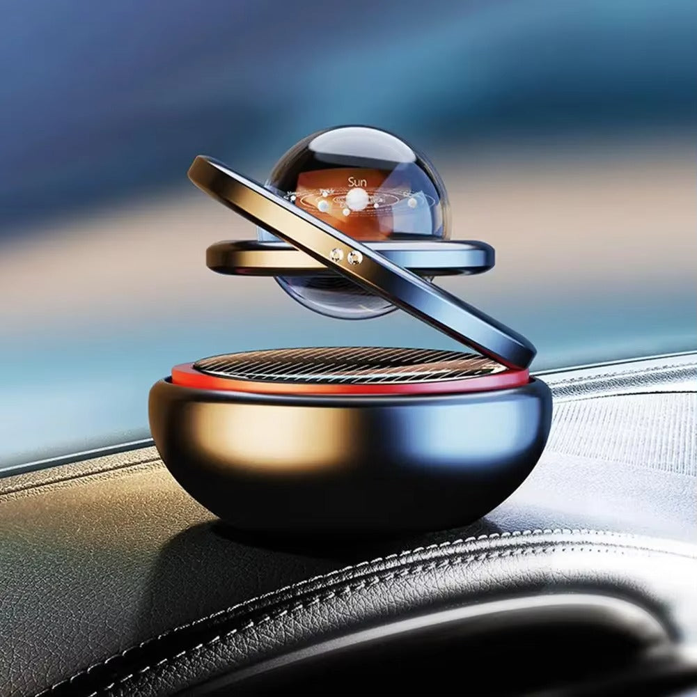 Soldriven doftprydnad: Elegant friskhet till bilen