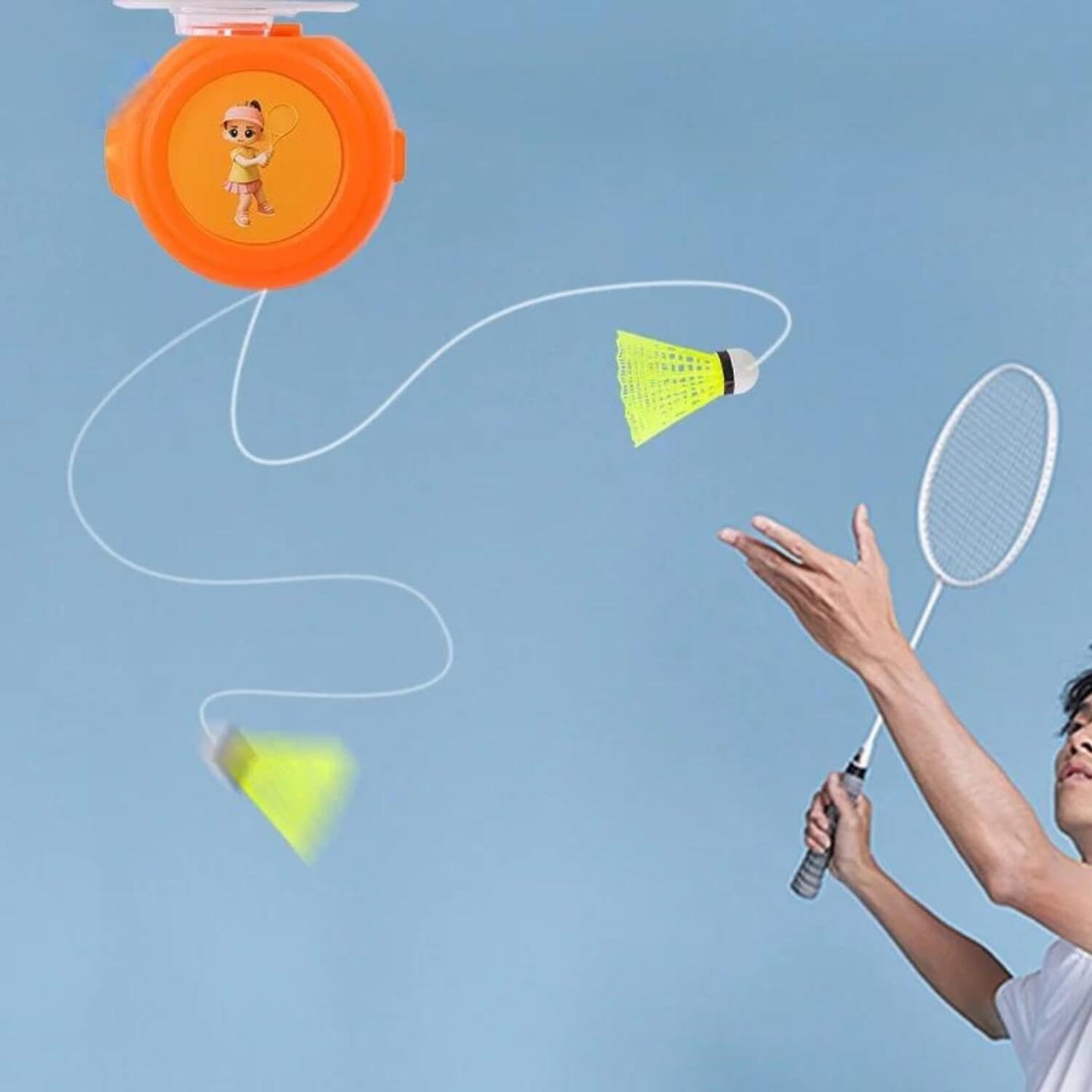 Indendørs Badmintontræner til Solo Øvelse – FlexiSmash