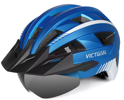 Cykelhjelm | Letvægtsdesign med integreret LED-baglys og optimal sikkerhed for mænd og kvinder