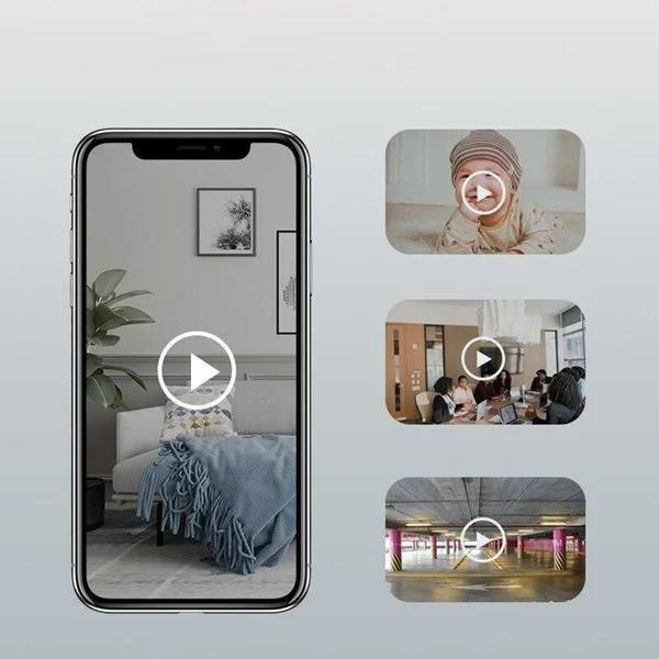 Trådløs Mini Kamera 1080p HD - Sikkerhed i Hjemmet