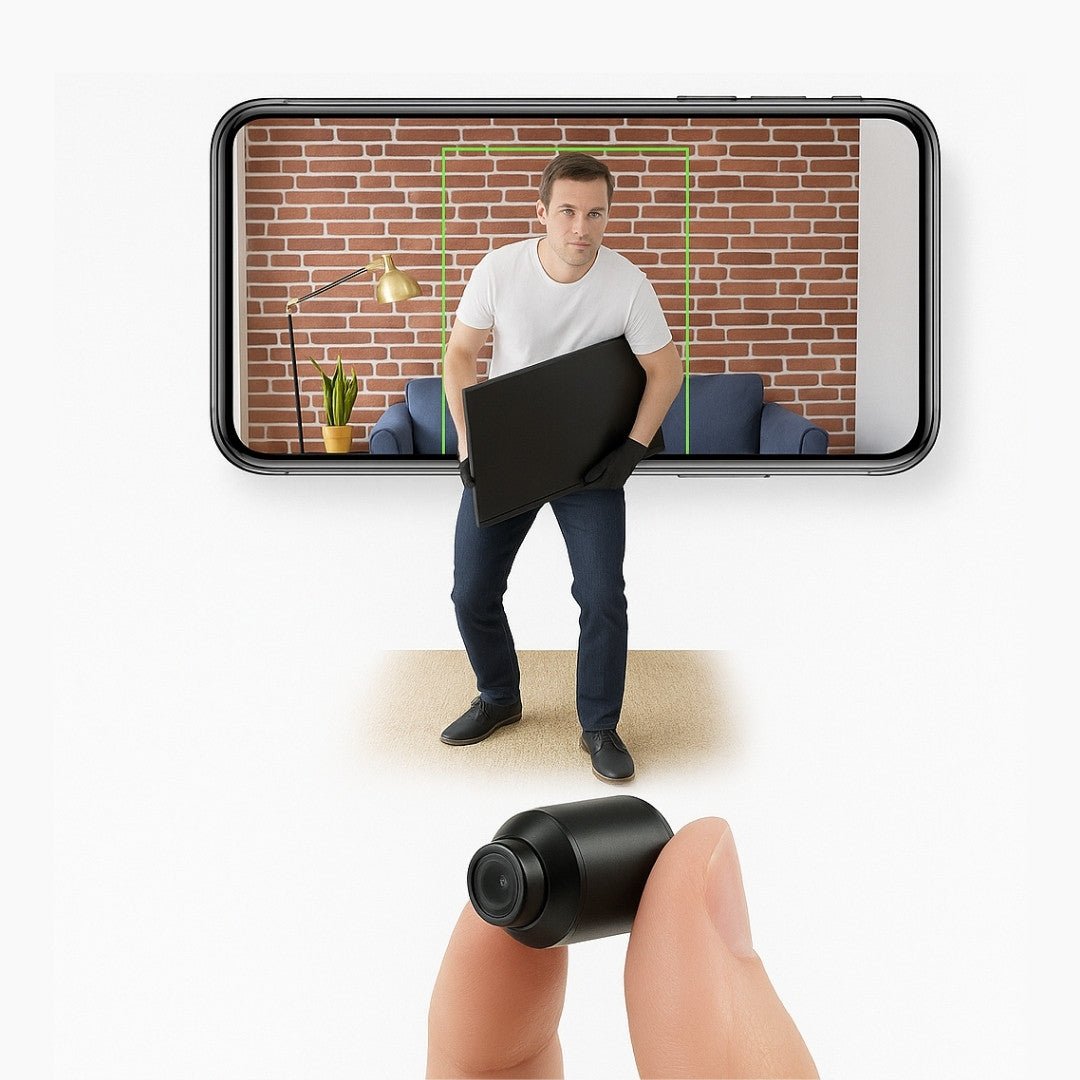 Mini WiFi övervakningskamera med mörkerseende