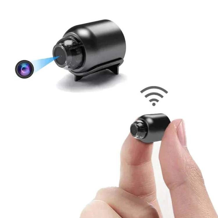Mini WiFi övervakningskamera med mörkerseende