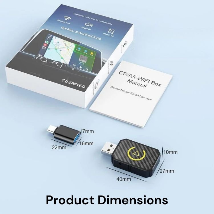 Mini Trådløs CarPlay Adapter