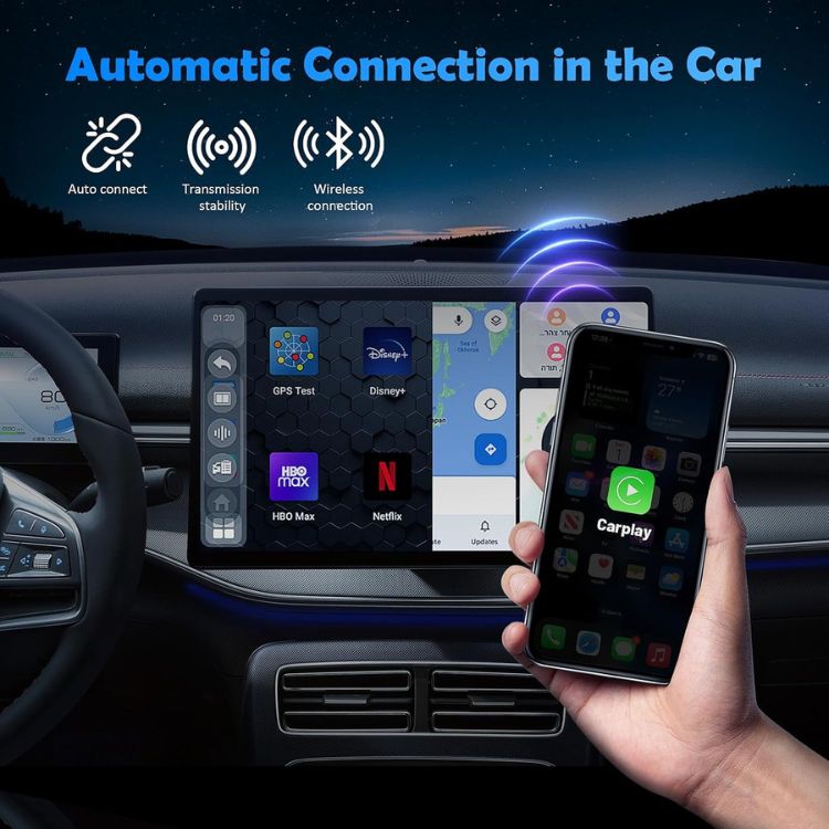 Mini Trådløs CarPlay Adapter