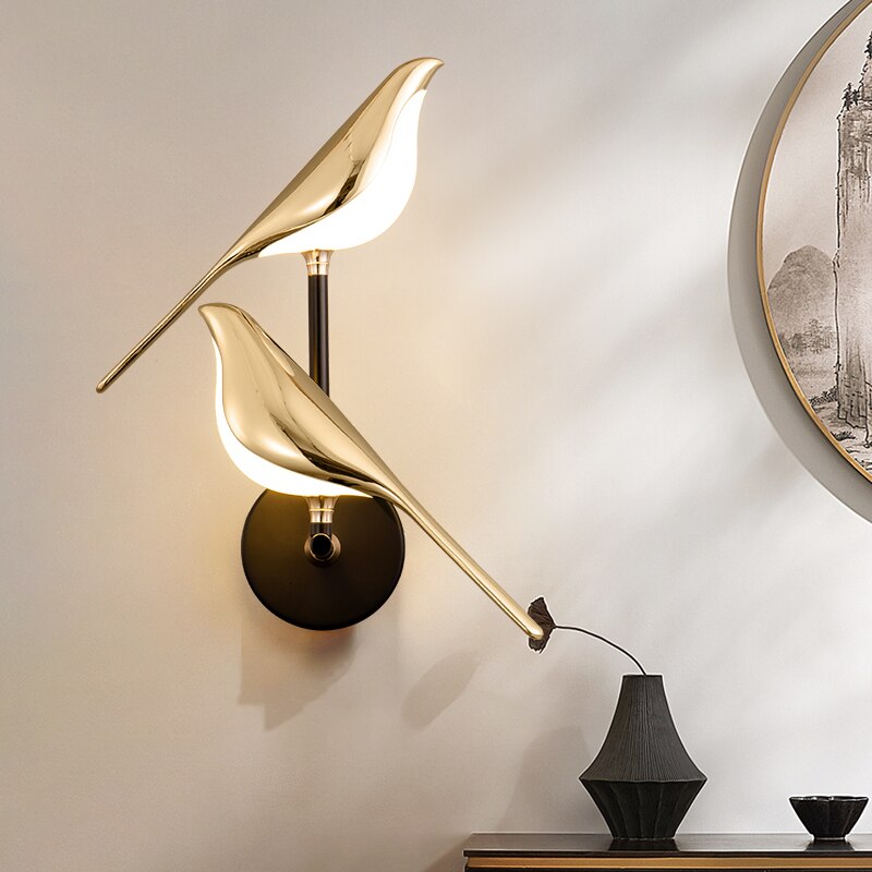 Modern vägglampa för fåglar – AviaryGlow Design
