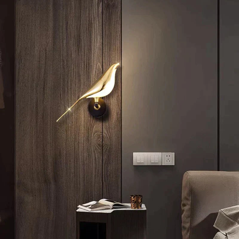 Modern vägglampa för fåglar – AviaryGlow Design