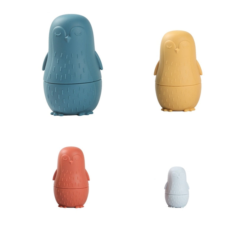 Farverige Stablefigurer til Kreativ Leg