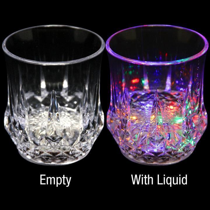 Væskestyret LED-glas med særligt lysdesign