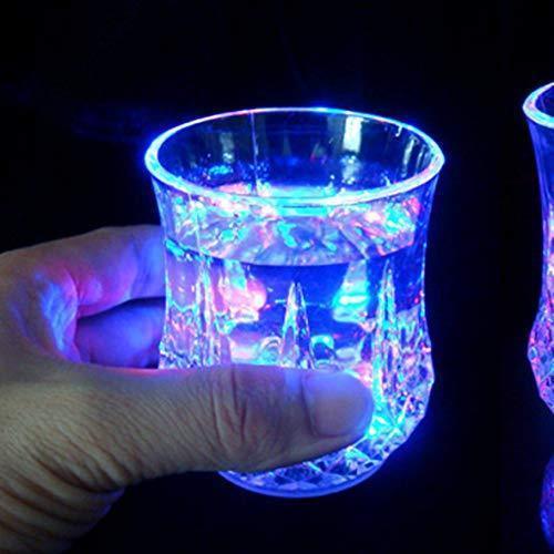 Væskestyret LED-glas med særligt lysdesign