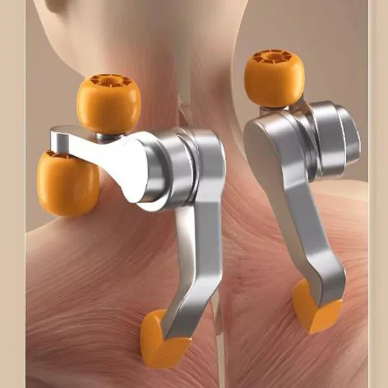 Healo Nackmassageapparat - Djup Shiatsu Lindrar Smärta